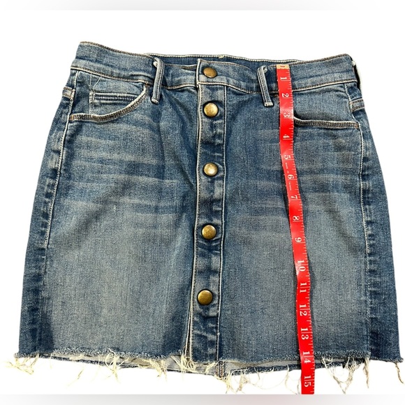 Mother Denim Mini Skirt Sz 25 (or US 2) - Picture 3 of 6